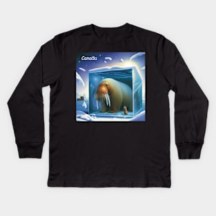 I am the Walrus #2 . Kids Long Sleeve T-Shirt